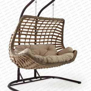 CUNDA RATTAN İKİ KİŞİLİK SALINCAK