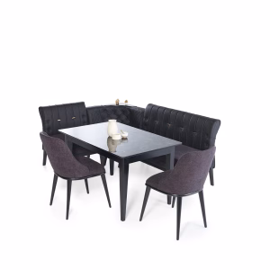 TEKA SİYAH KÖŞE TAKIMI